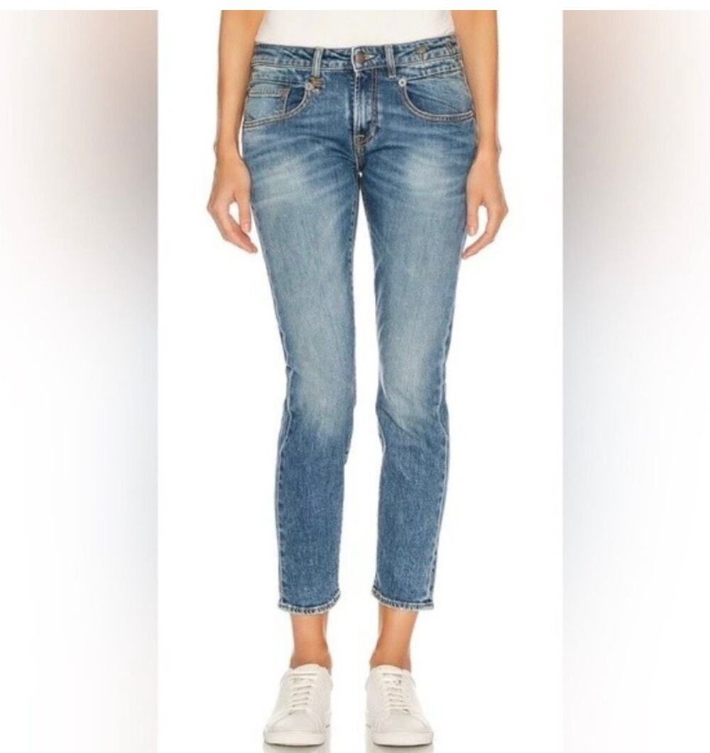 R13 Boy Skinny Jeans in Jasper Stretch